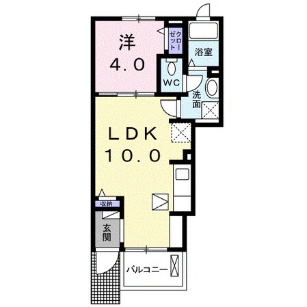 穴太駅 徒歩13分 1階の物件間取画像